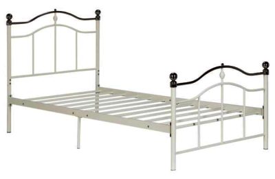 Brynley Single Bed Frame - Ivory